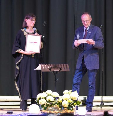 Begrüßung/Ehrung Jubiläums-Konzert